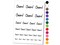 Cheers Fun Text Temporary Tattoo Water Resistant Fake Body Art Set Collection